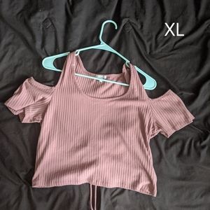 Pink Crop Top